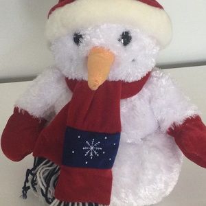 Plush Santa Smowman